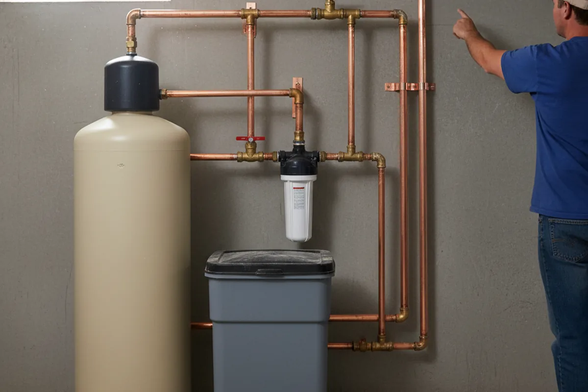 Whole-house water treatment system installed in Willow Lake
